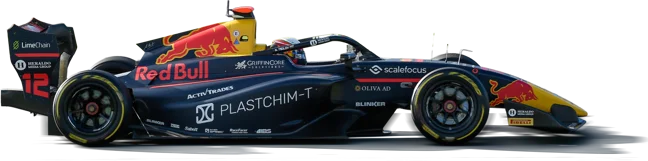 Nikola Tsolov Red Bull Racing Car